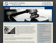 Tablet Screenshot of longworthconsulting.co.uk